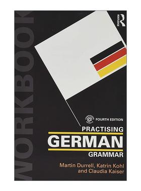 英文原版 Practising German Grammar 德语语法练习 第4版 英文版 进口英语原版书籍