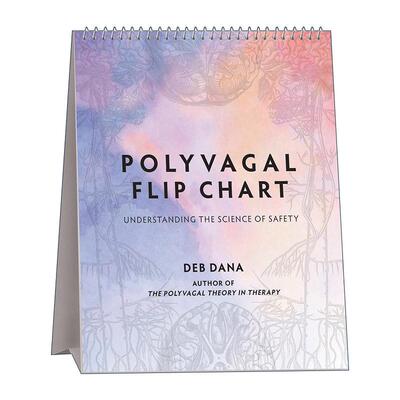 英文原版 Polyvagal Flip Chart 多层迷走神经理论活动挂图 理解安全科学 心理治疗 德博拉·A. 达娜 英文版 进口英语原版书籍