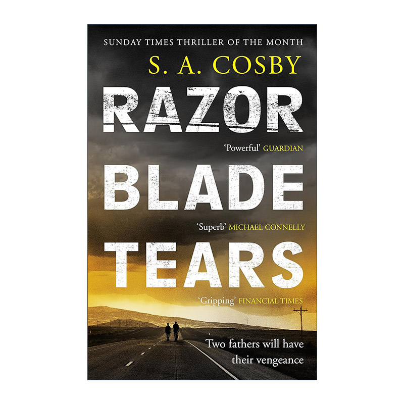 英文原版 Razorblade Tears 剃刀之泪 奥巴马夏季书单 惊悚悬疑推理小说 S.A.寇斯比 英文版 进口英语原版书籍