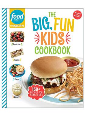英文原版 Food Network Magazine The Big Fun Kids Cookbook 趣味儿童食谱 给年轻厨师们的烹饪指南 精装 进口英语原版书籍