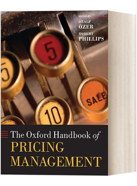 The Oxford Handbook of Pricing Management 牛津定价管理手册 英文原版经济类读物 进口英语书籍