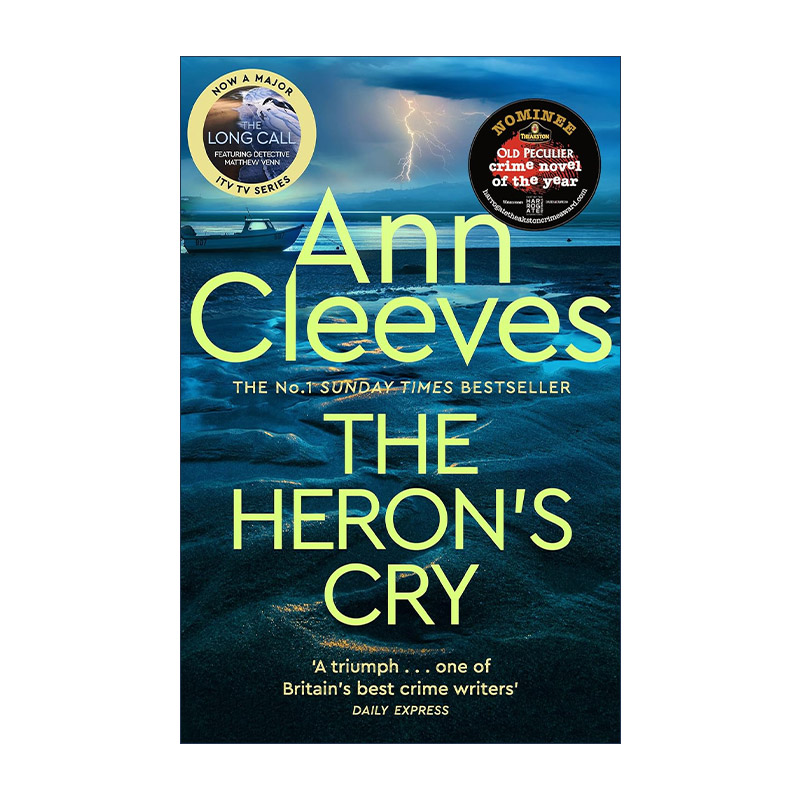 英文原版 The Heron's Cry 遥远的召唤之赫仑的哭泣 侦探悬疑推理小说 Ann Cleeves 英文版 进口英语原版书籍