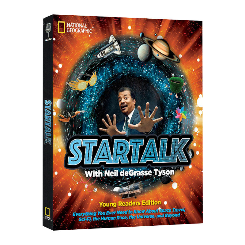 英文原版 StarTalk Young Readers Edition 宇宙星球青少年科普阅读绘本 国家地理儿童 英文版 进口英语原版书籍