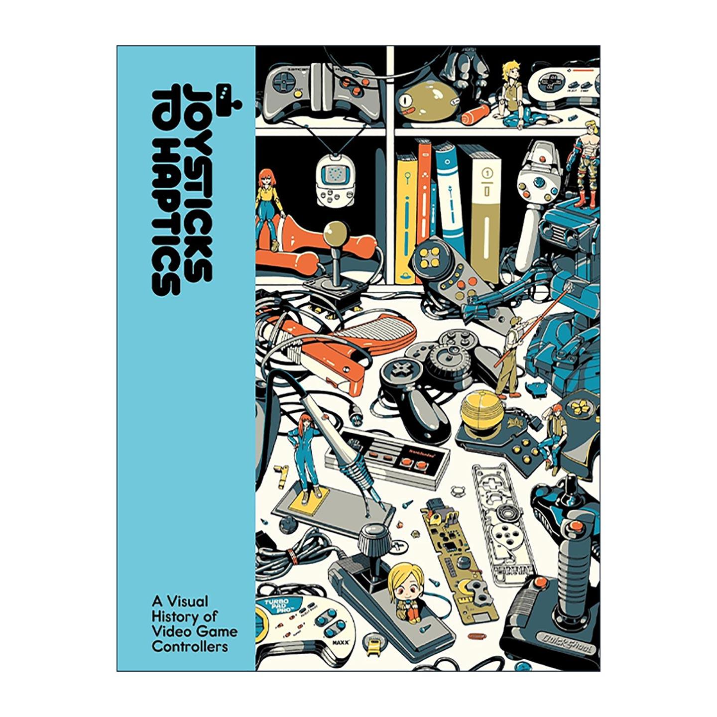 英文原版 Joysticks to Haptics 游戏控制器和复古周边设备终极手册 视频游戏控制器的所有关键历史时刻 精装 进口英语原版书籍