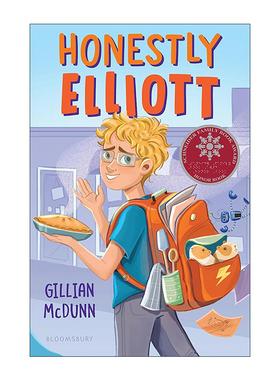 英文原版 Honestly Elliott 诚实的艾略特 儿童成长小说 Gillian McDunn 英文版 进口英语原版书籍