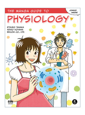 英文原版 The Manga Guide to Physiology 漫画生理学 欧姆社学习漫画系列 田中越郎Etsuro Tanaka 英文版 进口英语原版书籍