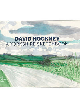 英文原版 A Yorkshire Sketchbook 大卫·霍克尼 约克郡水彩速写 精装 英文版 进口英语原版书籍