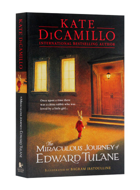 The Miraculous Journey of Edward Tulane 爱德华的奇妙之旅 英版 凯特迪卡米洛 英文原版儿童动作冒险小说 进口书籍