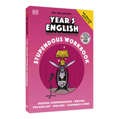 英文原版 Mrs Wordsmith Year 5 English Stupendous Workbook Ages9-10 沃德史密斯夫人英语练习 小学五年级9-10岁 进口英语书