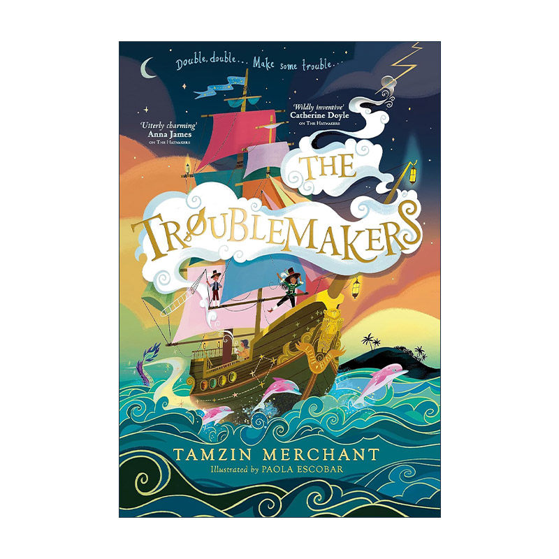 英文原版 The Troublemakers 制帽师3 麻烦制造者 亚马逊畅销奇幻童书 英文版 进口英语原版书籍