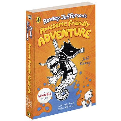 小屁孩外传 小鬼头日记2 Rowley Jefferson's Awesome Friendly Adventure - Rowley Jefferson's Journal 英文原版儿童读物书籍