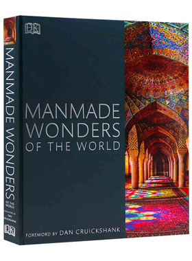 世界人造奇观 英文原版艺术 Manmade Wonders of the World 探索标志性建筑景观 历史文明遗迹大赏 DK百科全书 精装