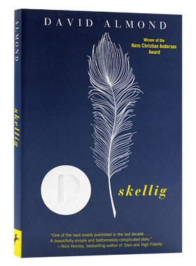 当天使坠落人间 Skellig 英文原版小说 普林兹文学奖 英文版青少年英语课外阅读 David Almond 戴维阿蒙德 进口原版书籍