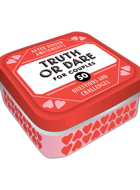 英文原版 After Dinner Amusements 夫妻 情侣 真心话大冒险 盒装游戏卡 英文版 进口英语原版