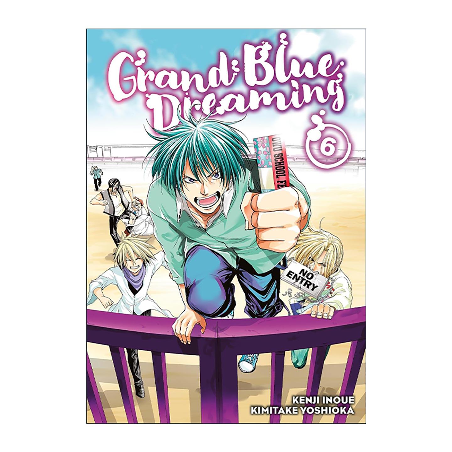 英文原版 Grand Blue Dreaming 06 碧蓝之海6 同名搞笑校园动漫漫画 井上坚二 英文版 进口英语原版书籍
