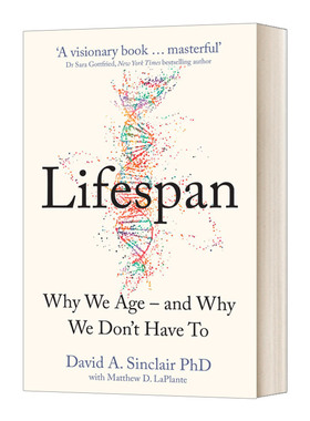 Lifespan 寿命 我们为何会衰老 英版 英文原版保健养生读物 进口英语书籍