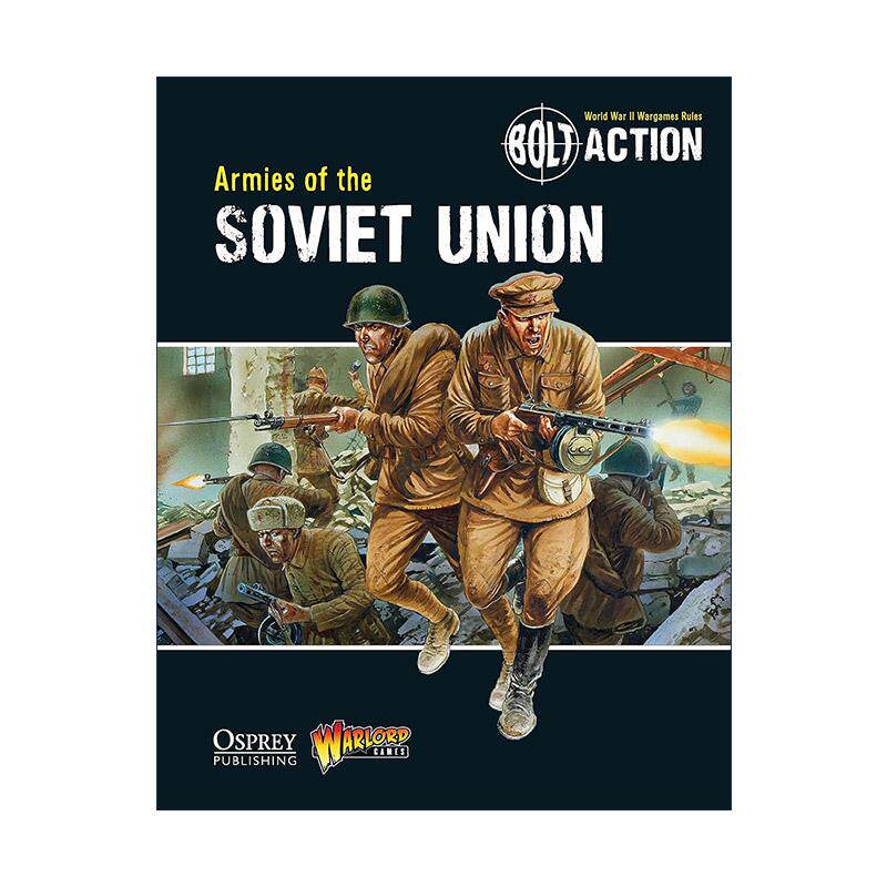 英文原版 Bolt Action Armies of the Soviet Union 桌面战争兵棋 苏联军队 英文版 进口英语原版书籍