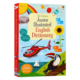 Usborne Junior Illustrated English Dictionary 尤斯伯恩 少儿英语词汇 英文原版儿童词典 进口英语学习工具书籍