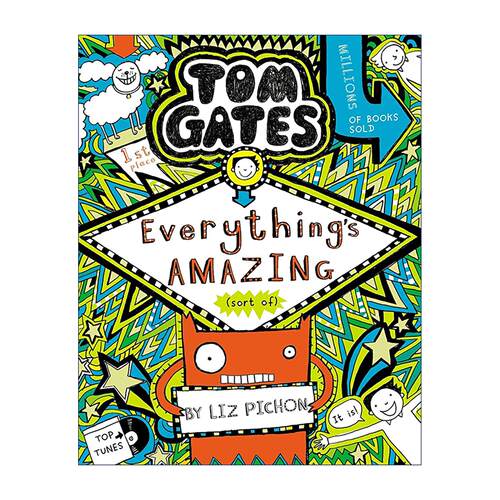 英文原版 Tom Gates 3 Everything's Amazing sort of 汤姆盖茨系列 英文版 进口英语原版书籍