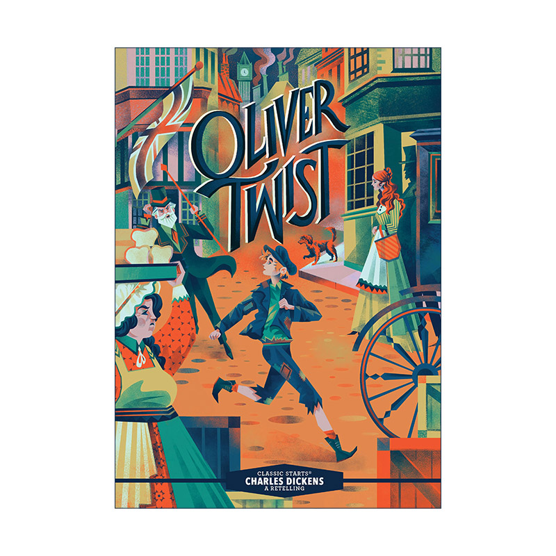 英文原版 Classic Starts Oliver Twist 开始读经典 雾都孤儿 精装 英文版 进口英语原版书籍