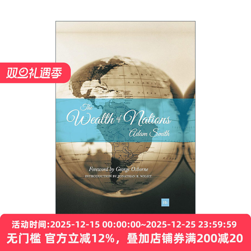 英文原版 The Wealth of Nations 国富论 奥斯本作序 精装 英文版 进口英语原版书籍