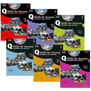 Oxford Q Skills for Success Reading and Writing 牛津学术英语成功系列读写教材6册套装 英文原版语言类词汇学习书籍