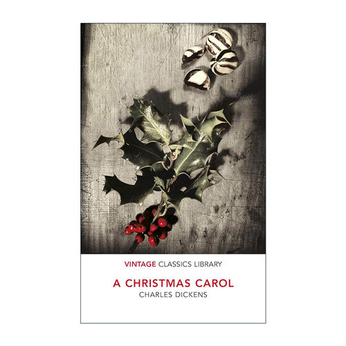 英文原版 A Christmas Carol 圣诞颂歌 Vintage经典图书馆系列 英文版 进口英语原版书籍