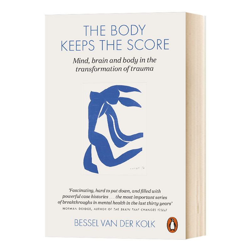 身体从未忘记 The Body Keeps the Sc巴塞尔·范德考克英文原版保健养生读物进口英语书籍