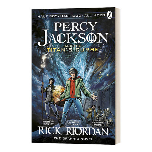 英文原版 Percy Jackson and the Titan's Curse 波西 杰克逊与巨神之咒 漫画#3 英文版 进口英语原版书籍