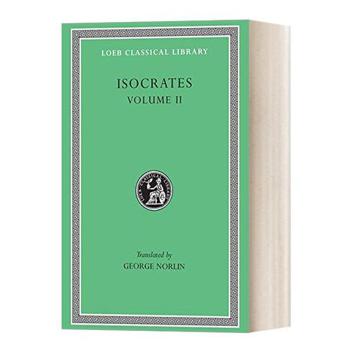 英文原版 On the Peace. Areopagiticus. Against the Sophists. Antidosis. Panathenaicus 洛布古典丛书 英文版 进口英语原版书