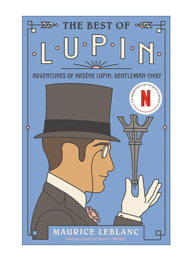 英文原版 The Best of Lupin Adventures of Arsène Lupin  Gentleman-Thief 怪盗亚森·罗宾探案 罗宾大冒险 进口英语原版书籍