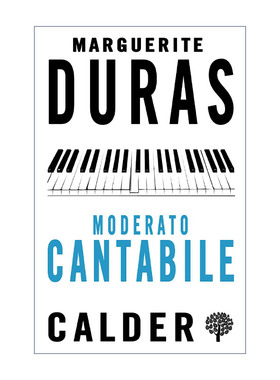 英文原版 Moderato Cantabile 琴声如诉 玛格丽特·杜拉斯 英文版 进口英语原版书籍