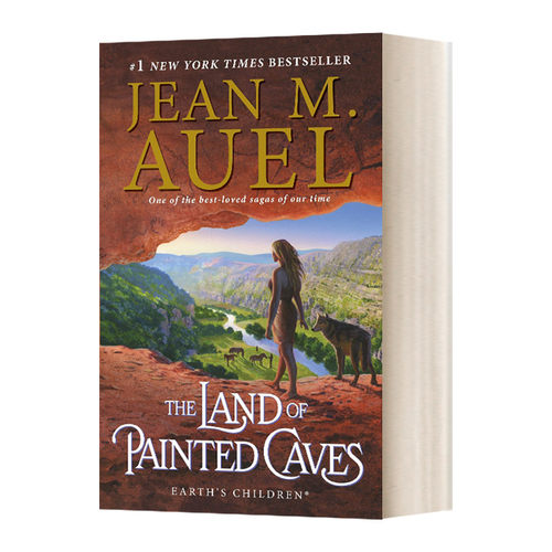 The Land of Painted Caves 洪荒孤女6 Earth's Children  Book 6 英文原版小说 进口英语书籍