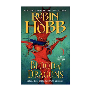 英文原版 Blood of Dragons 雨野原传奇4 巨龙之血 罗宾·霍布 英文版 进口英语原版书籍