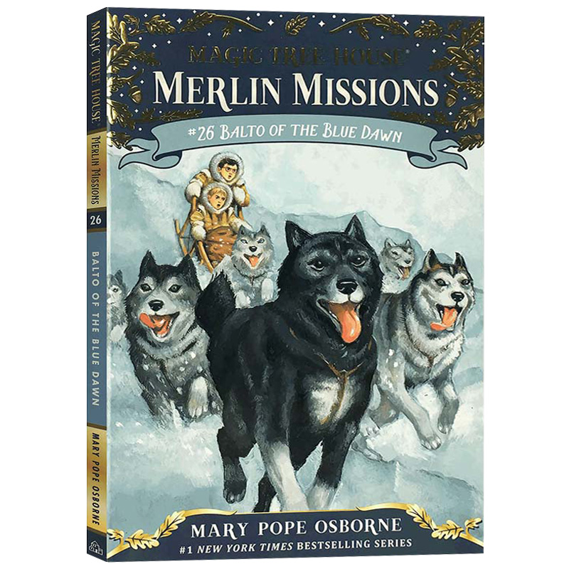 神奇树屋54蓝色黎明的雪橇犬