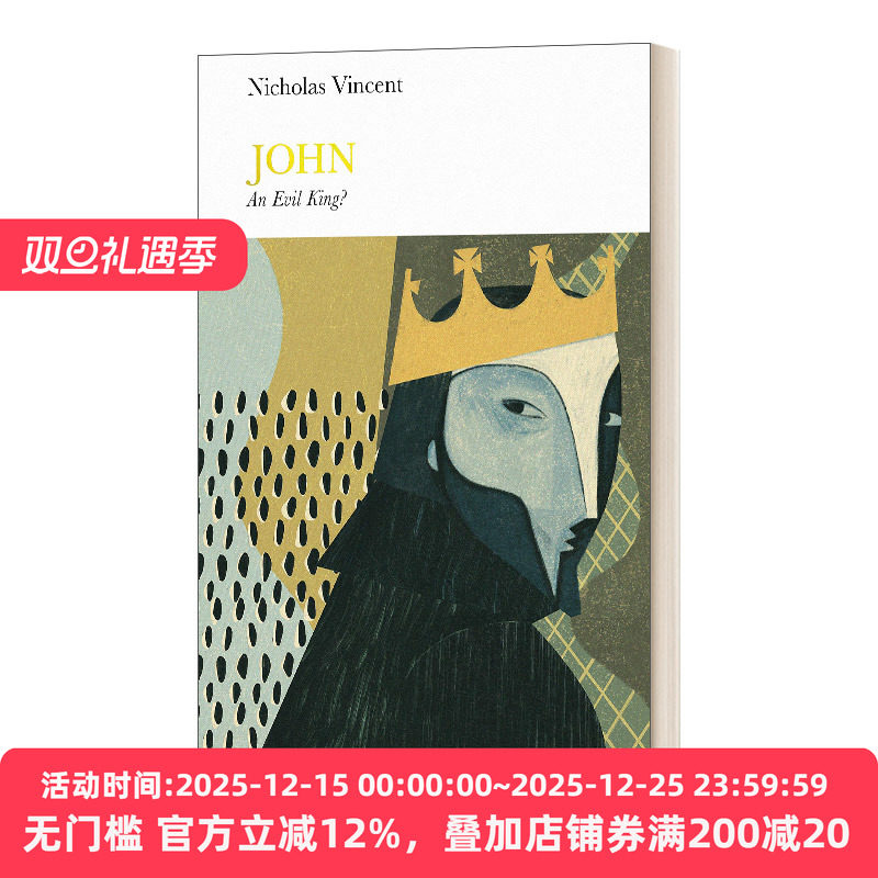 英国君王史约翰精装英文