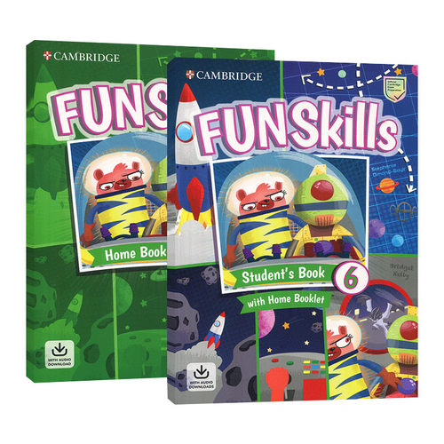 Fun Skills Level 6 for A2 Flyers 学生用书+练习册套装 新版剑桥少儿英语YLE考试三级官方备考书 适合小学五六年级学生 英文原版 - 封面