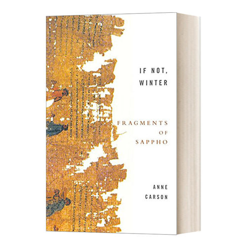 If Not, Winter: Fragments Of Sappho 如果不是冬季 萨福残篇