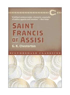 英文原版 Saint Francis of Assisi 方济各传 Clydesdale Classic 英文版 进口英语原版书籍