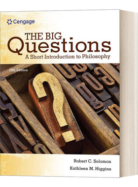 英文原版 The Big Questions A Short Introduction to Philosophy 大问题 简明哲学导论 第10版 英文版 进口英语原版书籍