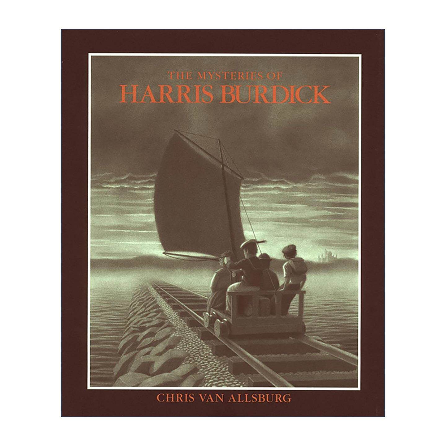 英文原版 The Mysteries of Harris Burdick 哈里斯伯迪克的秘密事件 精装绘本 凯迪克获奖作家Chris Van Allsburg 进口英语书籍