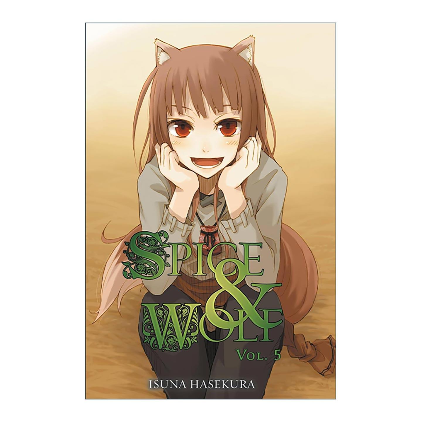 英文原版 Spice And Wolf Vol 5 狼与香辛料5 奇幻主题漫画轻小说 英文版 进口英语原版书籍图片