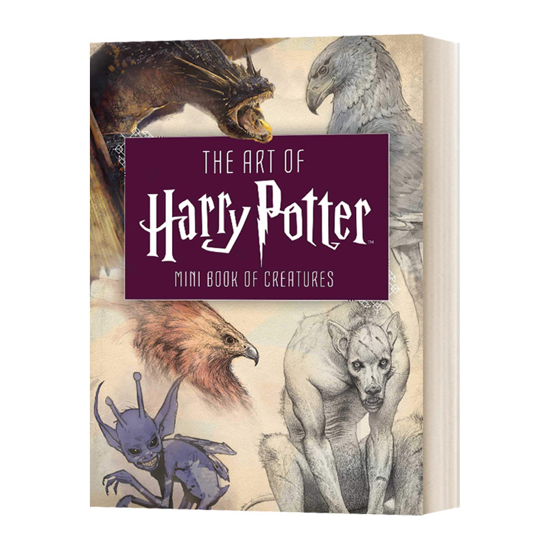 哈利波特艺术画册设定集 神奇动物迷你书 The Art of Harry Potter Mini 英文原版艺术读物 进口英语书籍