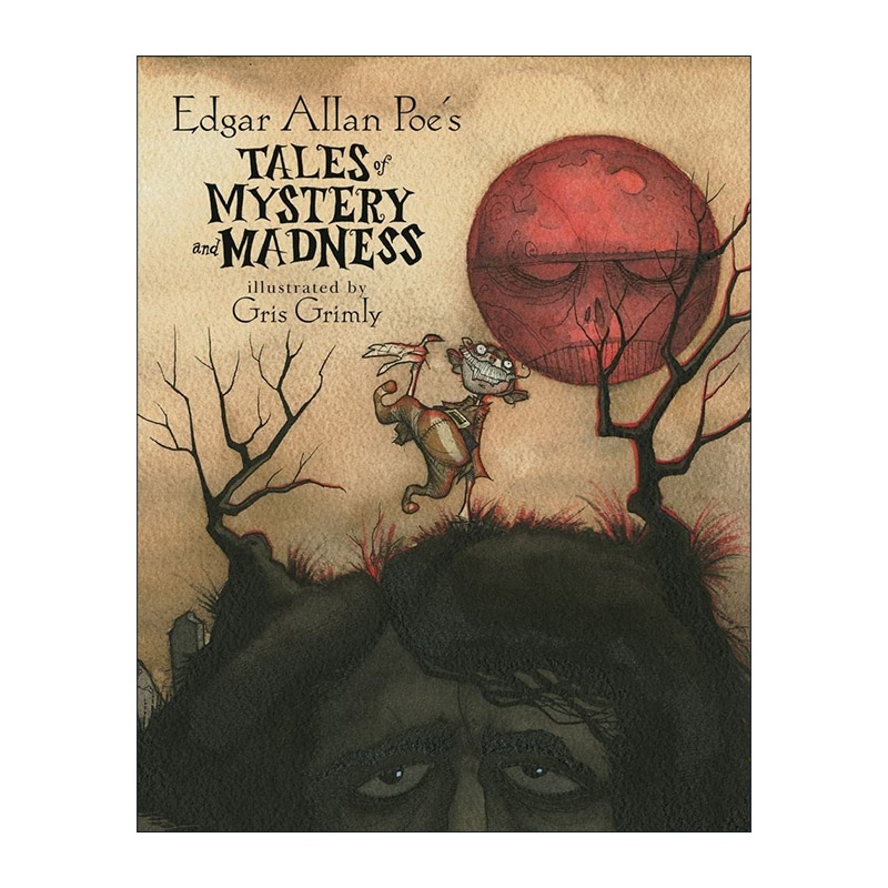 英文原版 Edgar Allan Poe's Tales of Mystery and Madness 爱伦坡的神秘与疯狂故事集 精装插图版 英文版 进口英语原版书籍