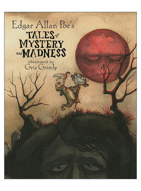 英文原版 Edgar Allan Poe's Tales of Mystery and Madness 爱伦坡的神秘与疯狂故事集 精装插图版 英文版 进口英语原版书籍