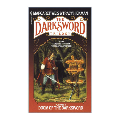 英文原版 Doom of the Darksword The Darksword Trilogy 02 暗黑之剑的毁灭 暗黑之剑三部曲2 龙枪系列作者Margaret Weis 英文版