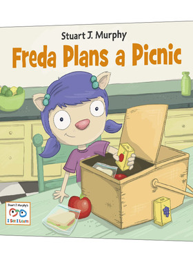 英文原版 Freda Plans a Picnic I See I Learn 弗蕾达计划野餐 儿童认知启蒙绘本 英文版 进口英语原版书籍
