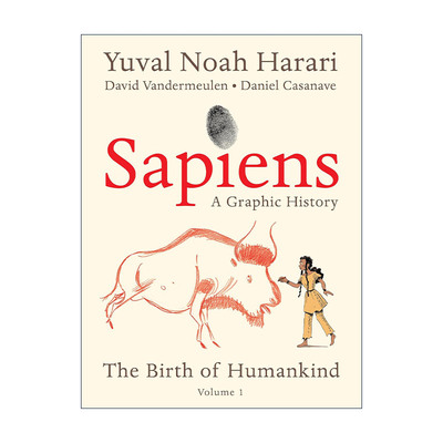 英文原版 Sapiens A Graphic History 人类简史漫画版1 英文版 进口英语原版书籍
