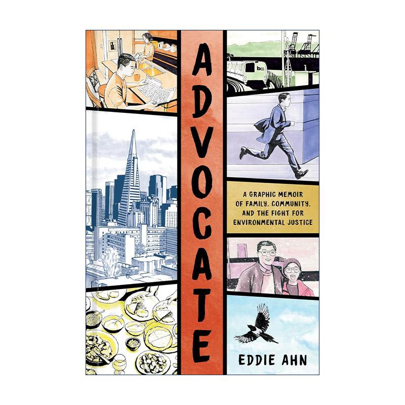 英文原版 Advocate 倡导者 美籍韩裔环境保护律师Eddie Ahn自传漫画 精装 英文版 进口英语原版书籍