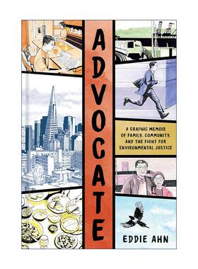 英文原版 Advocate 倡导者 美籍韩裔环境保护律师Eddie Ahn自传漫画 精装 英文版 进口英语原版书籍